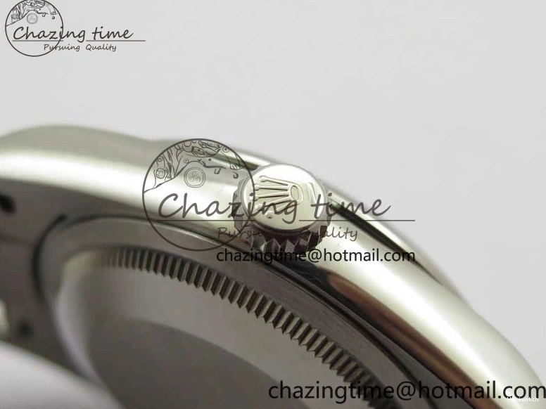 Blue 36mm Perpetual Dial Edition BP Best Bracelet 126000 Dark Oyster on SS 0412